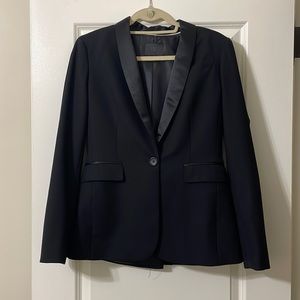 Tuxedo jacket.